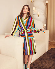 Eucalyptus Stripe Bathrobe