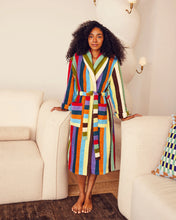 Eucalyptus Stripe Bathrobe
