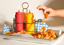 Ketchup and Mustard Food Candle Set