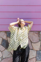 Sheer Daffodil Polka Dot Tulip Top