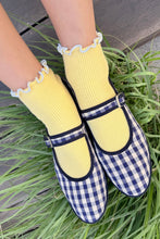 The Petite Ruffled Modal Socks