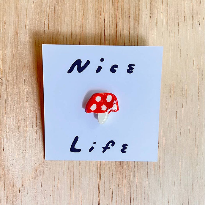 Mushroom Pin