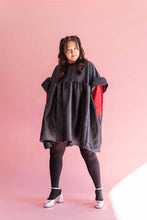 Black Mini Mushroom Dress