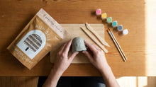 DIY Craft Clay Kit- Make Your Own Wish Bell- Air Dry Clay