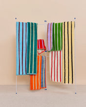 Bath Towel in Tile Stripe