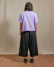 Mid Easy Pant in Black Linen (Regular Length)