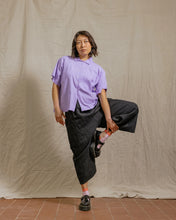 Mid Easy Pant in Black Linen (Regular Length)