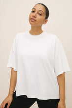 Oversized Boxy Tee in White
