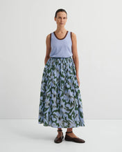 Poet Skirt in Misty Floral