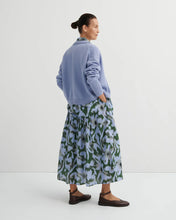Poet Skirt in Misty Floral