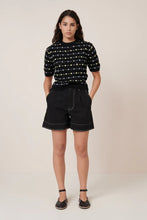 Rhode Top in Daisy Jacquard