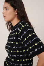 Rhode Top in Daisy Jacquard