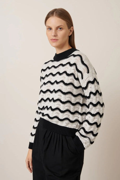 Tide Jumper in Oat Melange
