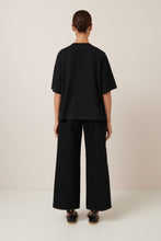 Monochrome Tee in Black Garden Sepia