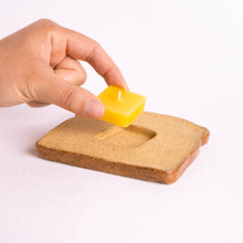 Extra Pat of Butter Candle for Ceramic Toast Candle Holder