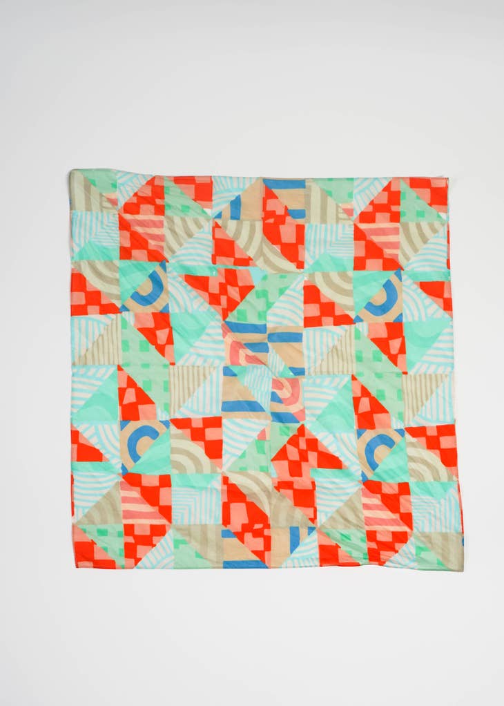 Bandana in Painted Quilt