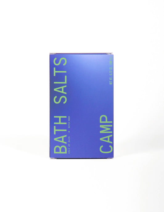 Camp Bath Salt- Camphor, Ho Wood, Ashwagandha