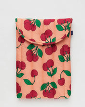 Puffy Laptop Sleeve 16" in Sherbet Cherry