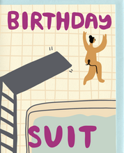 Birthday Suit Card