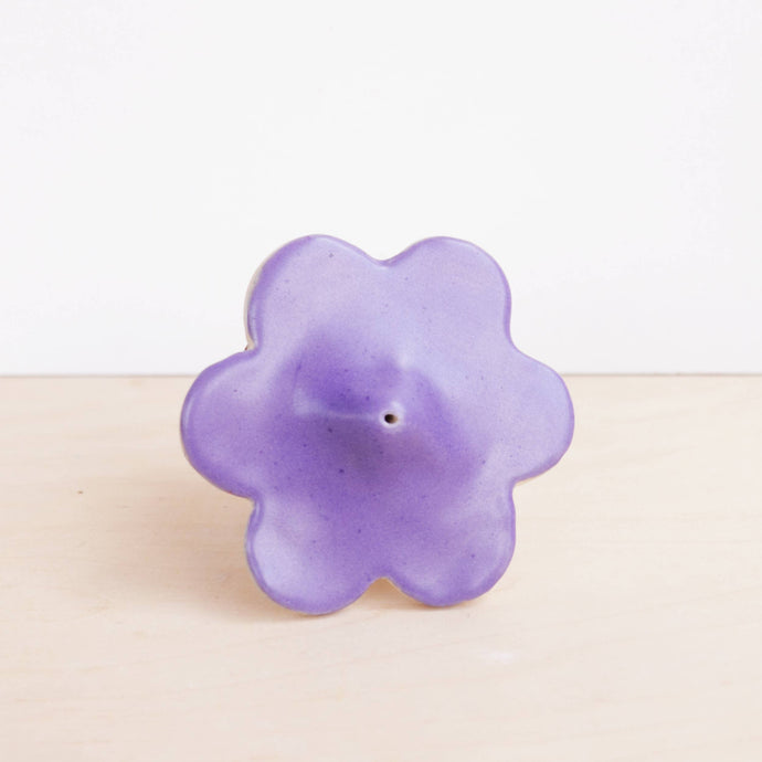 Flora Incense Holder in Violet